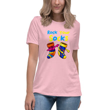 Load image into Gallery viewer, Rock Your Socks Women&#39;s Relaxed T-Shirt
