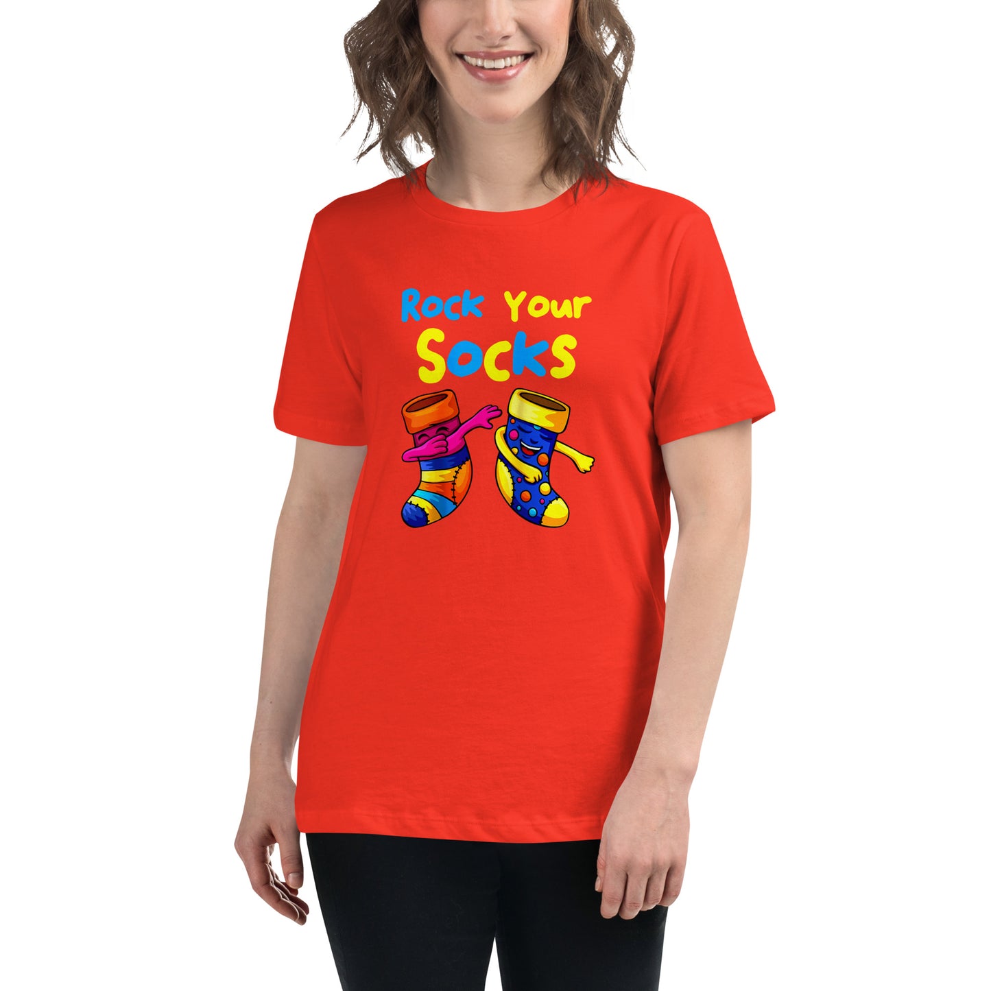 Rock Your Socks Women's Relaxed T-Shirt