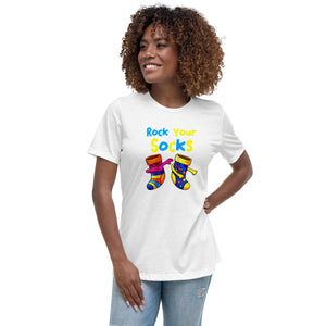 Rock Your Socks Women's Relaxed T-Shirt