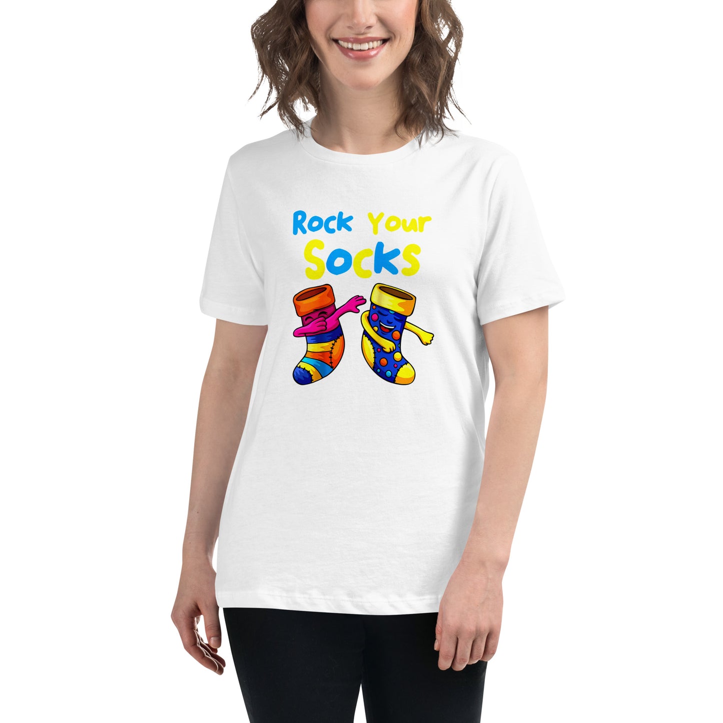 Rock Your Socks Women's Relaxed T-Shirt