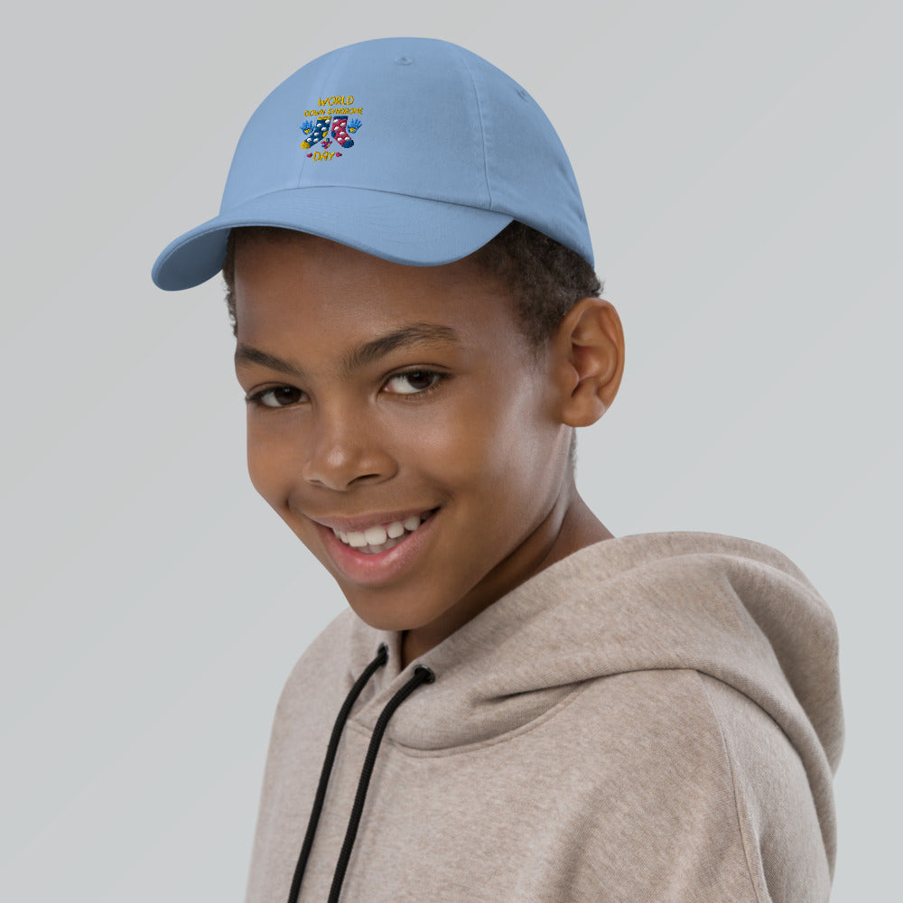 World Down Syndrome Day Youth baseball cap