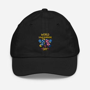 World Down Syndrome Day Youth baseball cap