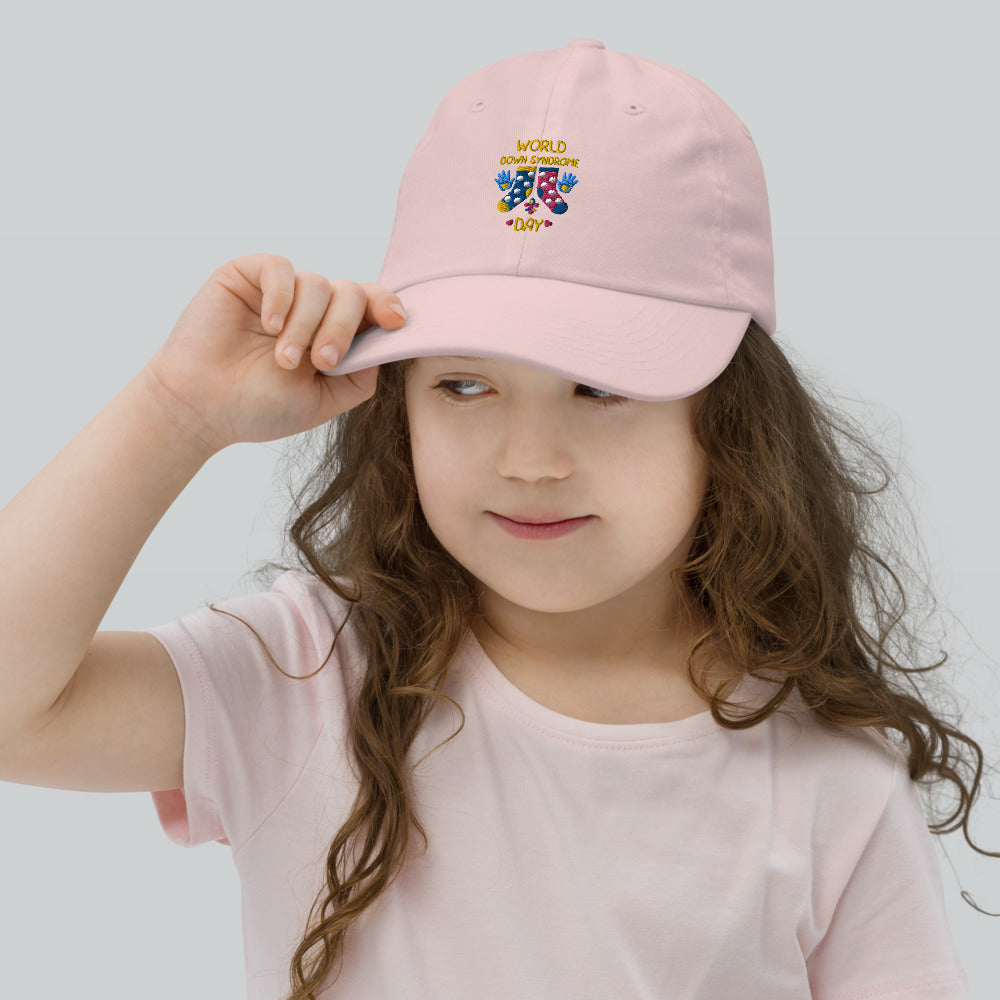 World Down Syndrome Day Youth baseball cap