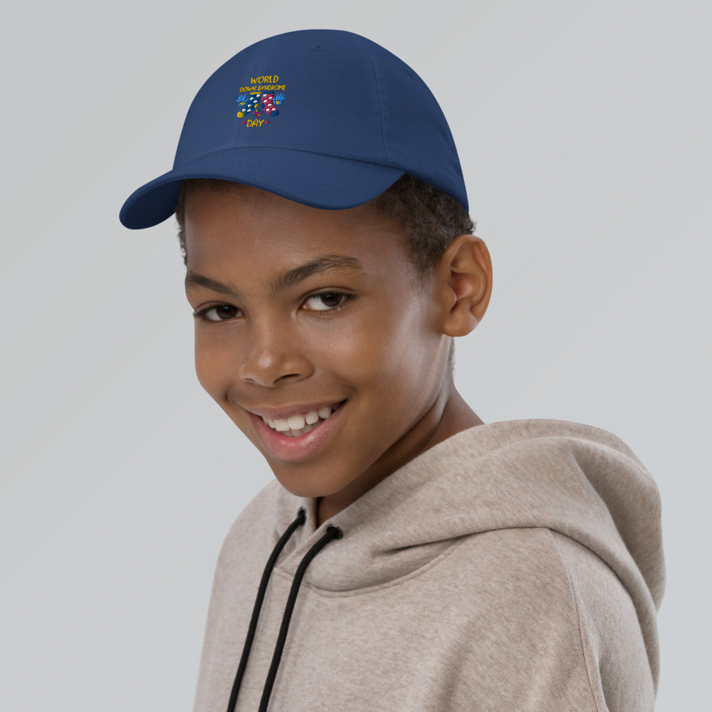 World Down Syndrome Day Youth baseball cap