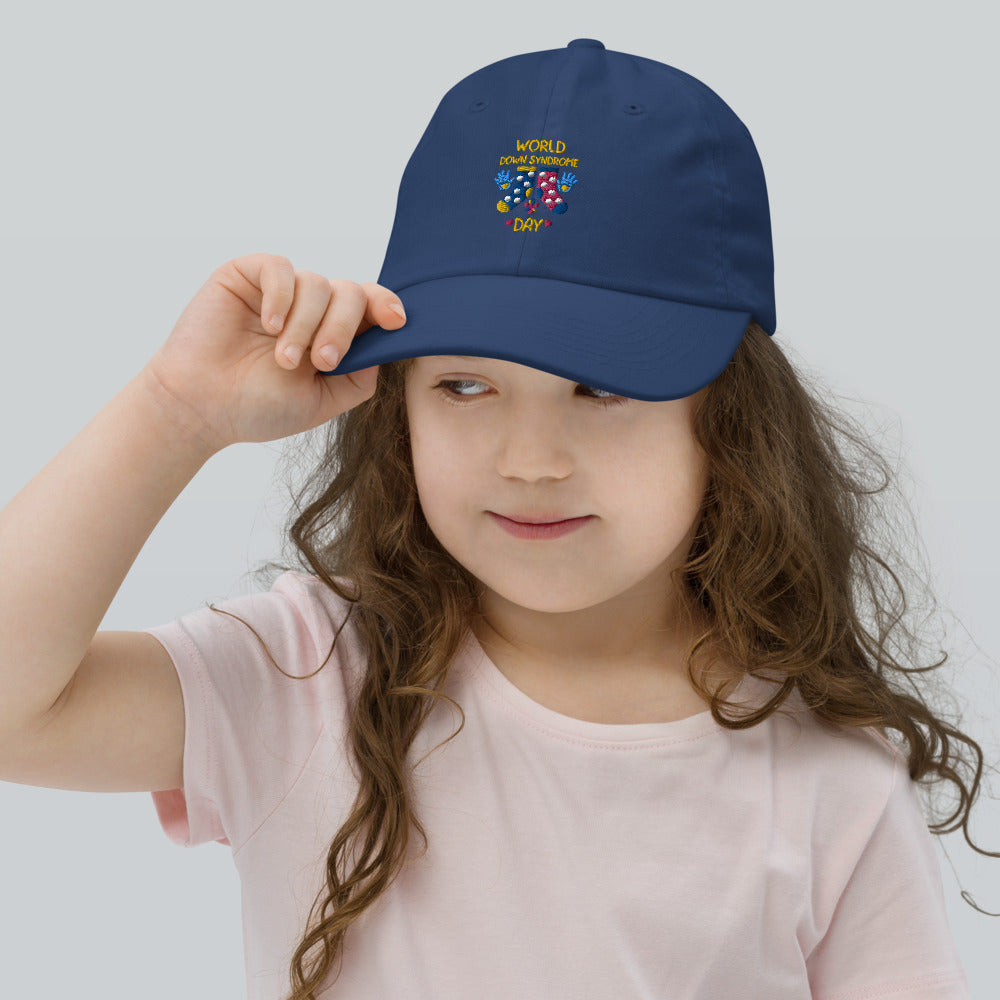 World Down Syndrome Day Youth baseball cap
