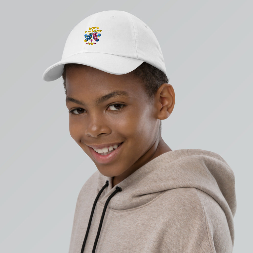 World Down Syndrome Day Youth baseball cap