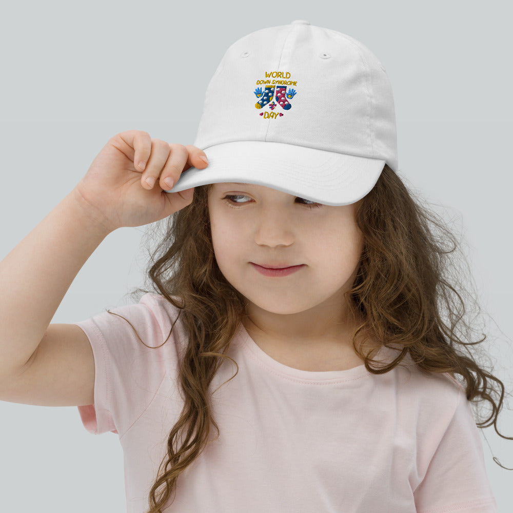 World Down Syndrome Day Youth baseball cap