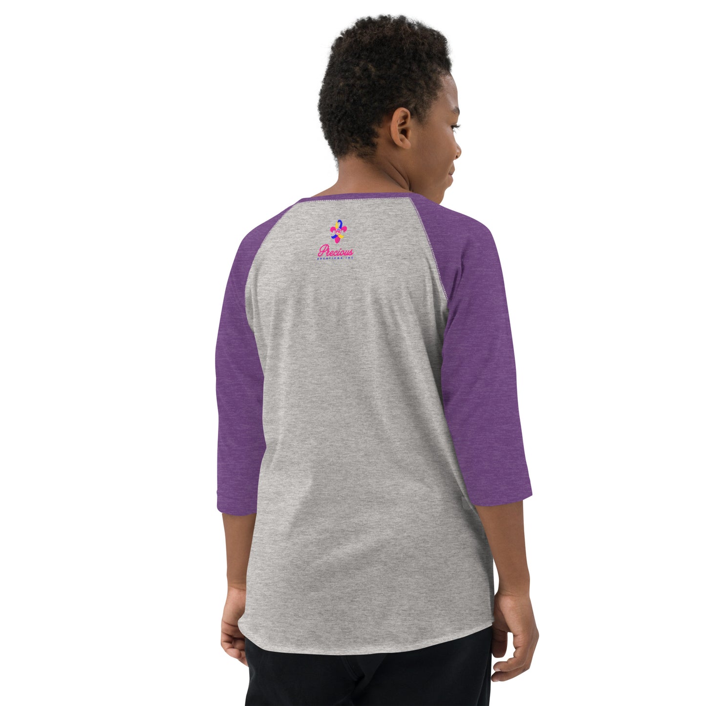 Rock Your Socks Youth Baseball Shirt (Unisex)