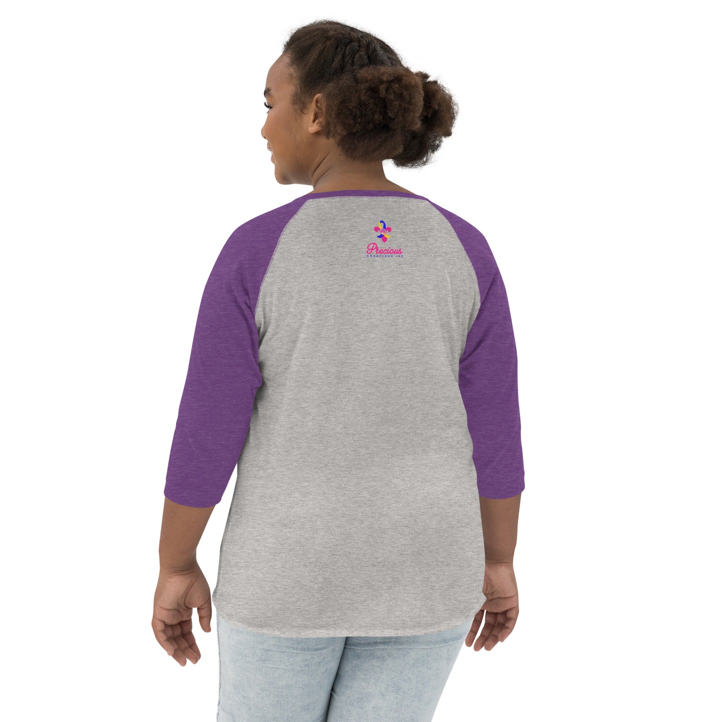 Rock Your Socks Youth Baseball Shirt (Unisex)