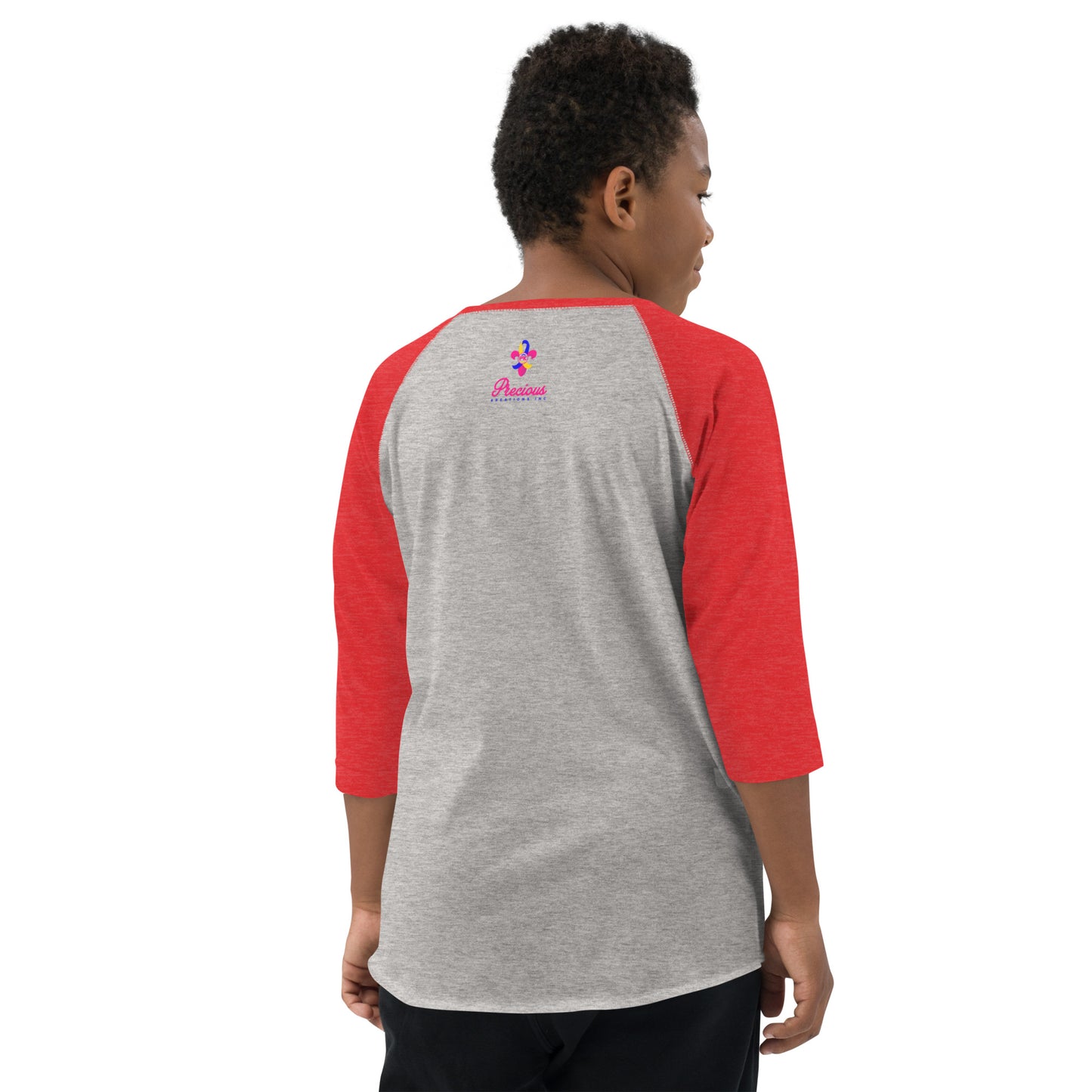 Rock Your Socks Youth Baseball Shirt (Unisex)