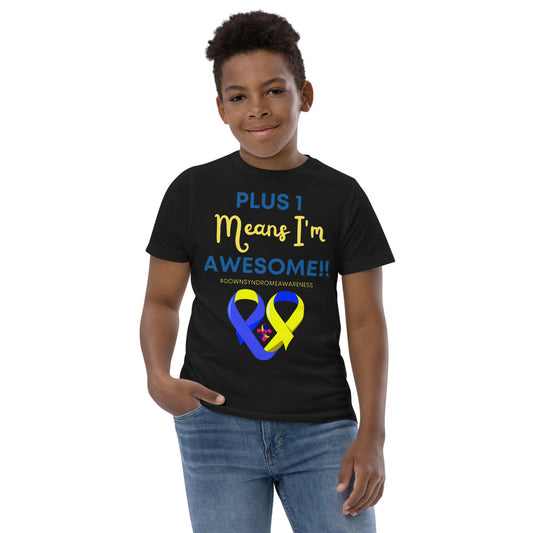 Plus 1 means I'm Awesome Shirt  (Kids)