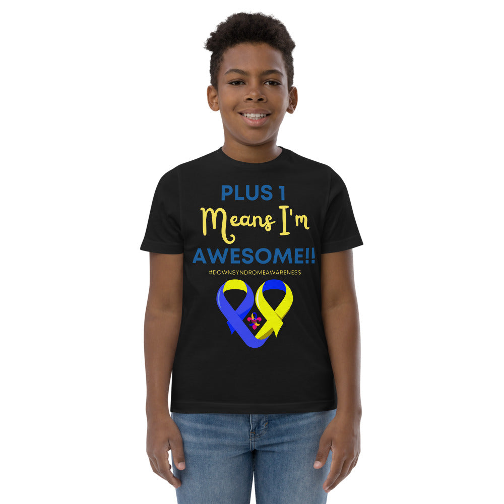 Plus 1 means I'm Awesome Shirt  (Kids)