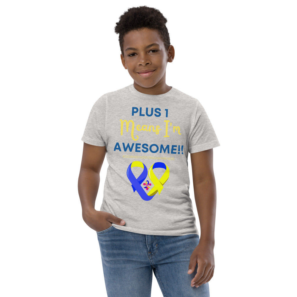 Plus 1 means I'm Awesome Shirt  (Kids)
