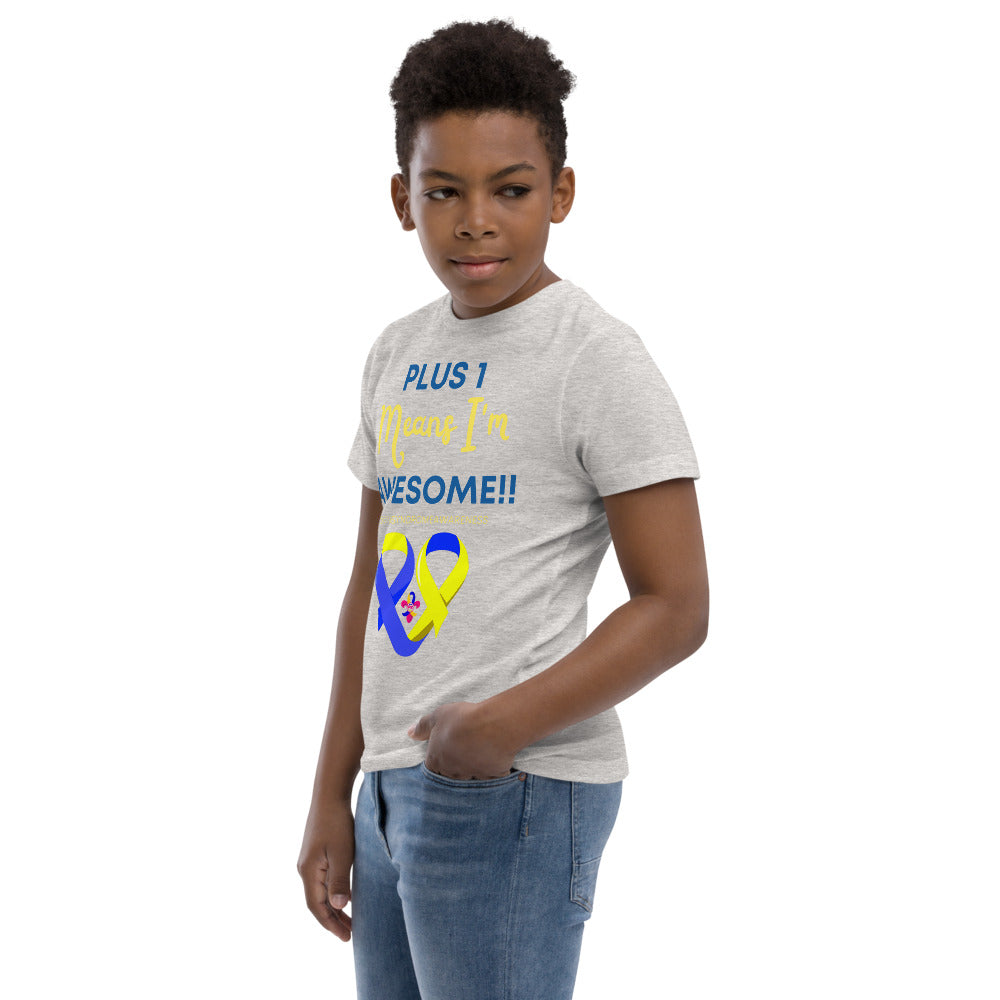 Plus 1 means I'm Awesome Shirt  (Kids)