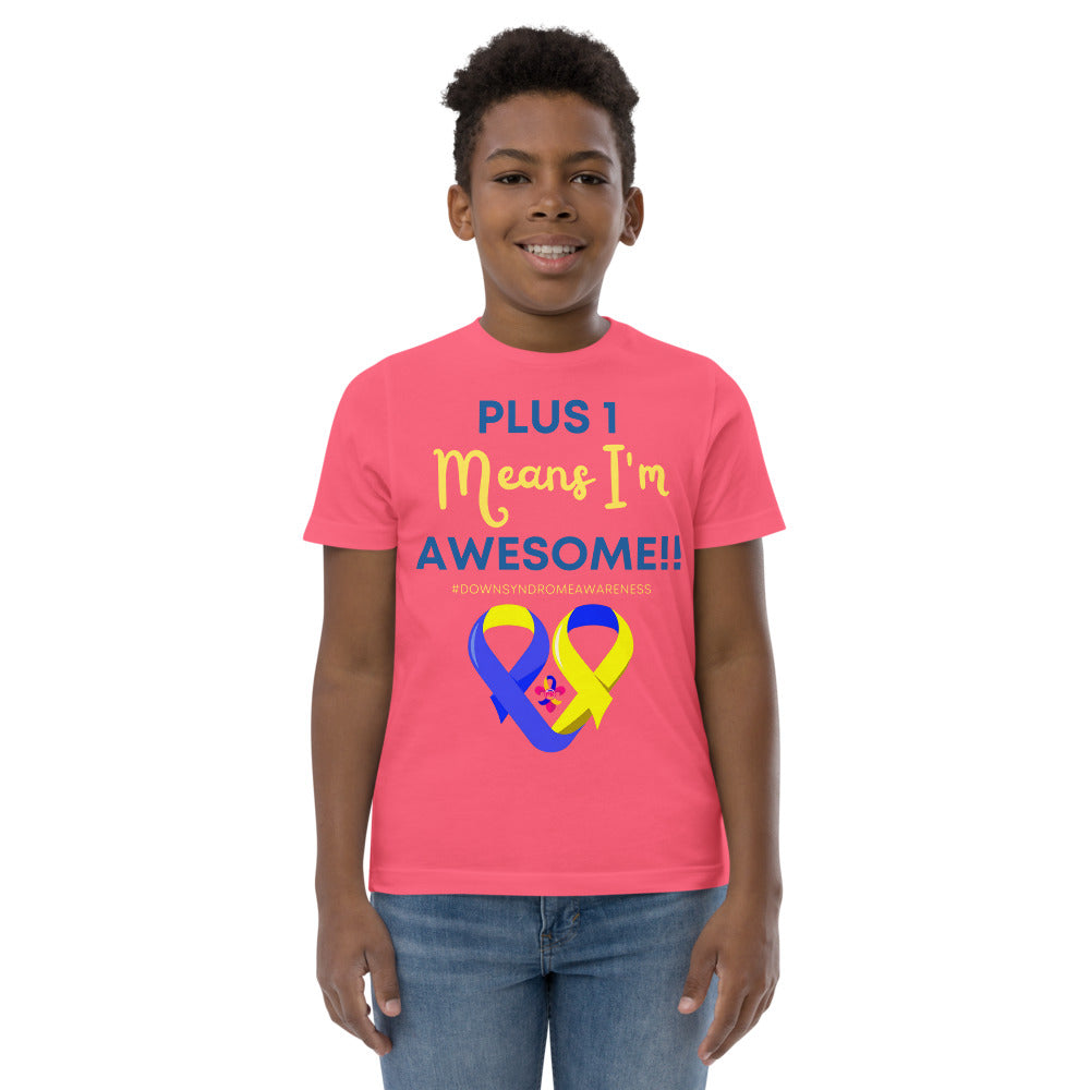 Plus 1 means I'm Awesome Shirt  (Kids)