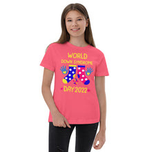 Load image into Gallery viewer, 2022 World Down Syndrome Youth T-Shirt
