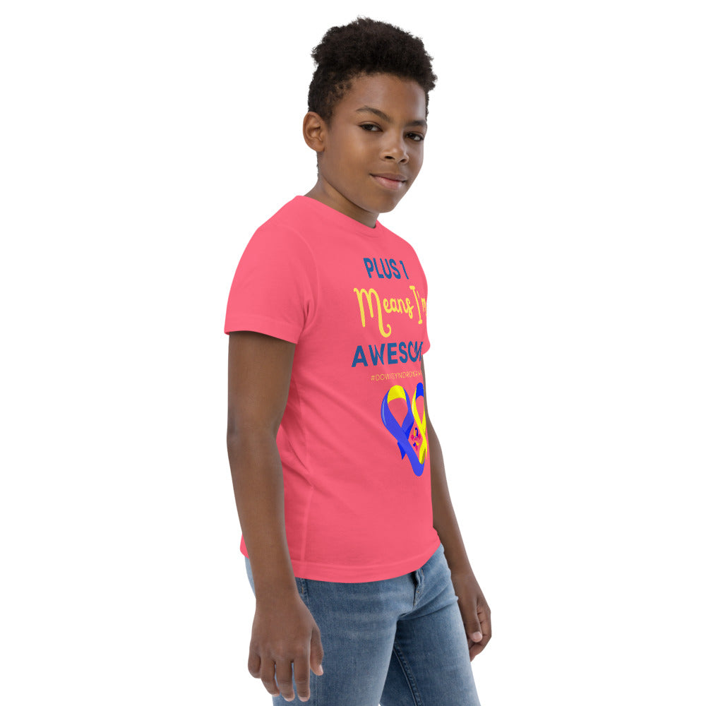 Plus 1 means I'm Awesome Shirt  (Kids)