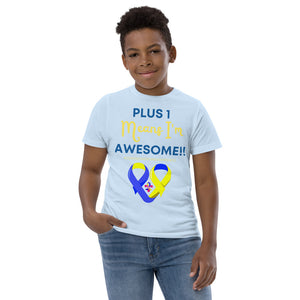Plus 1 means I'm Awesome Shirt  (Kids)