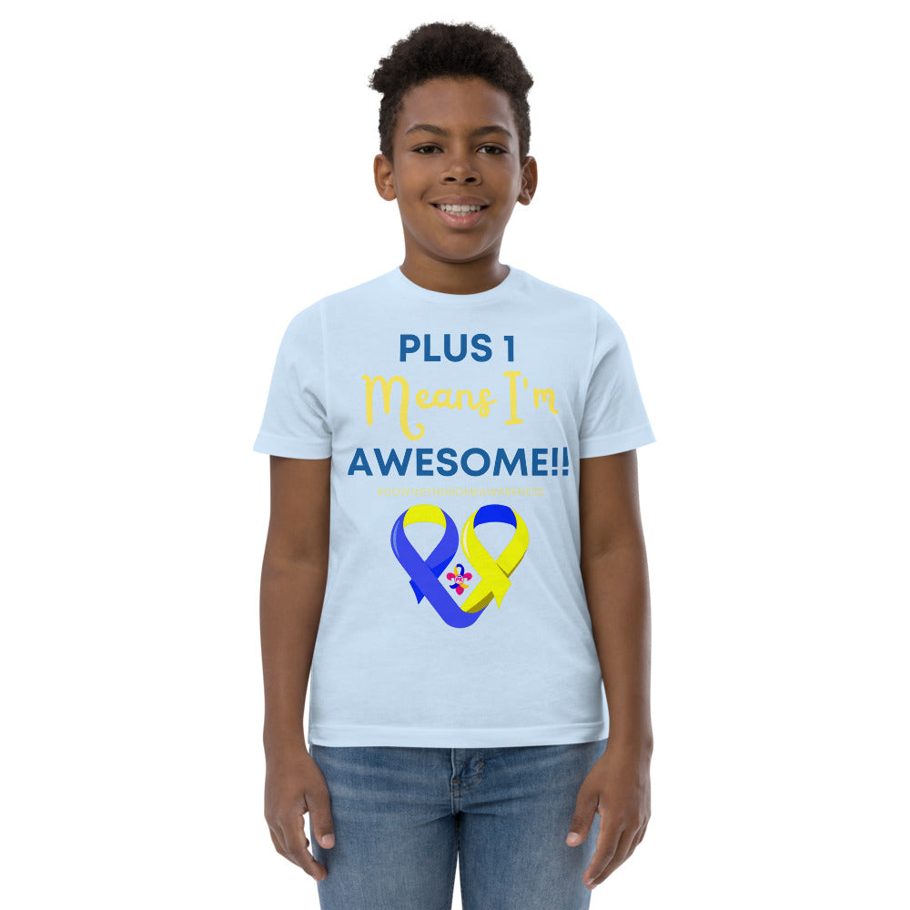 Plus 1 means I'm Awesome Shirt  (Kids)