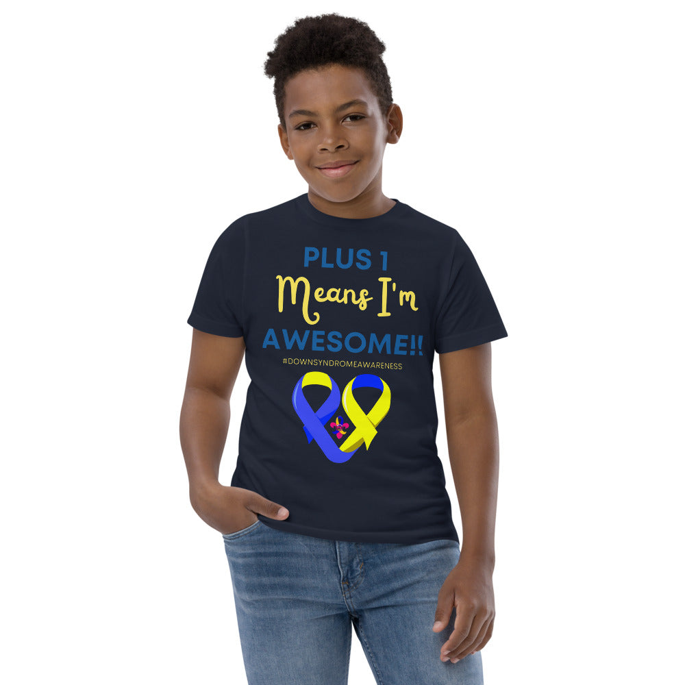 Plus 1 means I'm Awesome Shirt  (Kids)