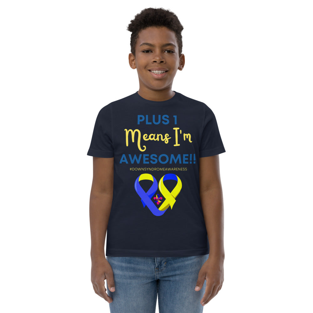 Plus 1 means I'm Awesome Shirt  (Kids)