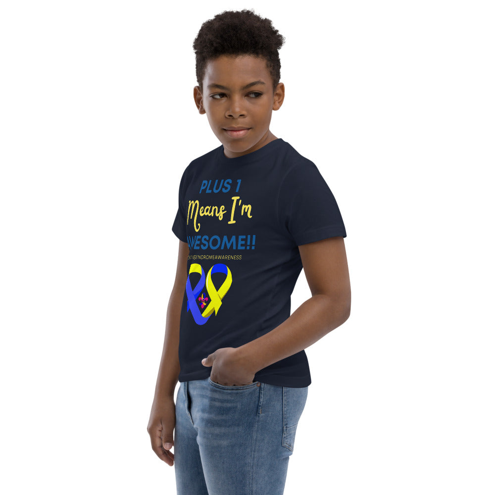 Plus 1 means I'm Awesome Shirt  (Kids)