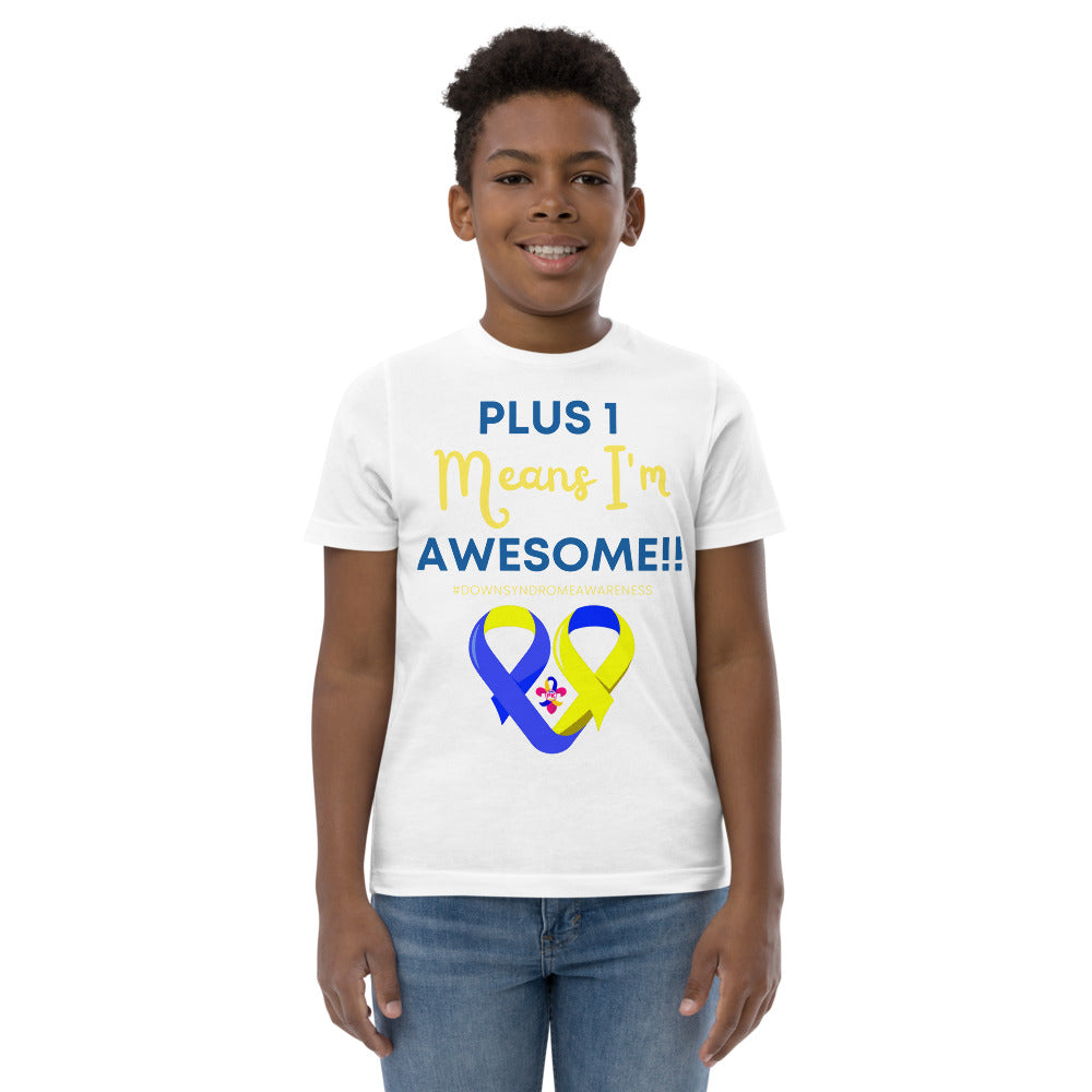 Plus 1 means I'm Awesome Shirt  (Kids)