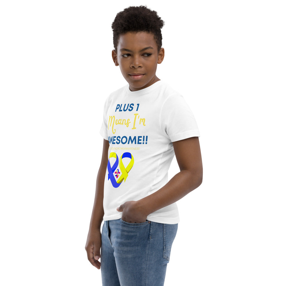 Plus 1 means I'm Awesome Shirt  (Kids)
